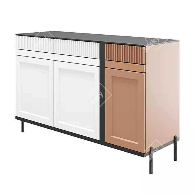 Kondratev Sideboard: Elegant Storage Solution 3D model image 3