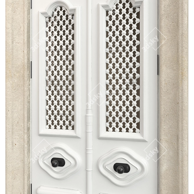 Classic Door 1400mm x 3500mm 3D model image 3