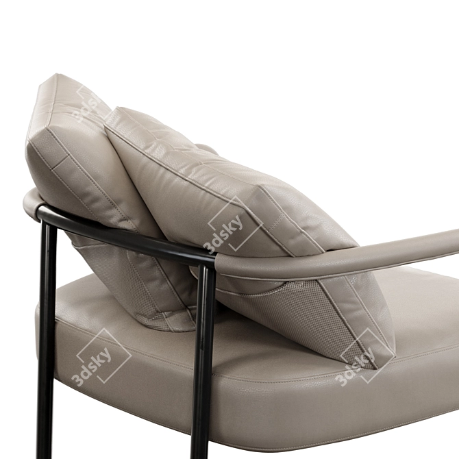 Chic Pochette Armchair - Vray+Corona 3D model image 5