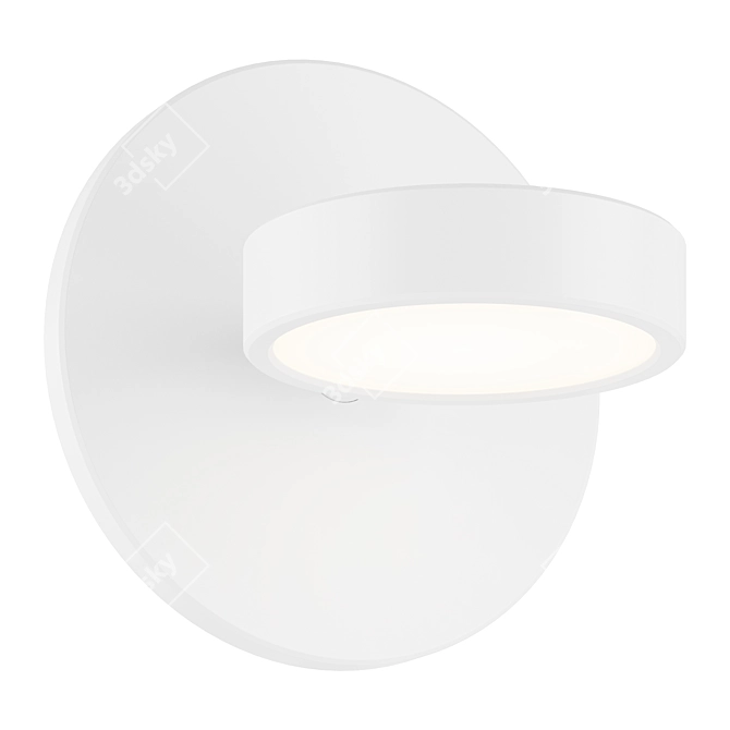 Tiny Discus Wall Light 3D model image 2