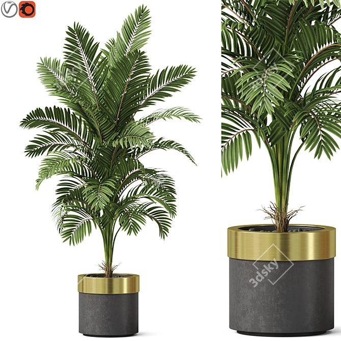 Bountiful Botanical Bundle 829 3D model image 1