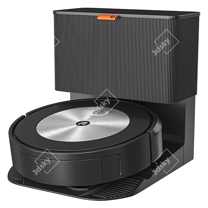 AI-Powered iRobot Vacuum Cleaner 3D model image 1