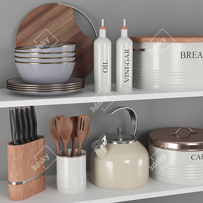 Kitchen Accessory 3D Model Files 3D model image 6