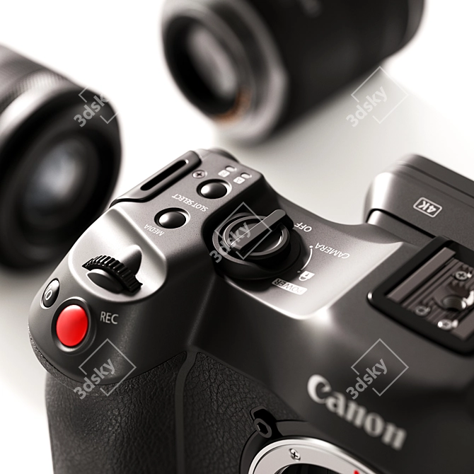  Canon EOS C70 Camera Kit 3D model image 5