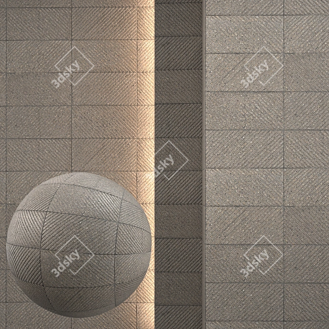  Seamless Pavement Texture Bundle 3D model image 1