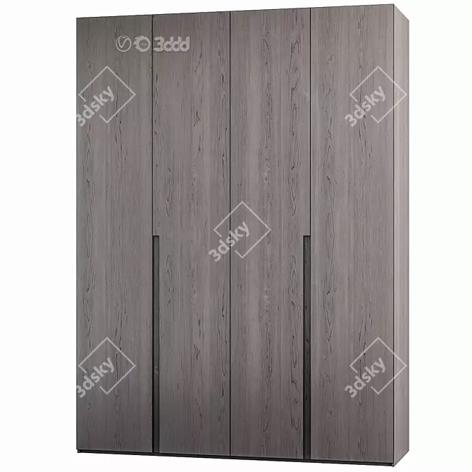 Modern Style Cupboard Set 3D model image 3