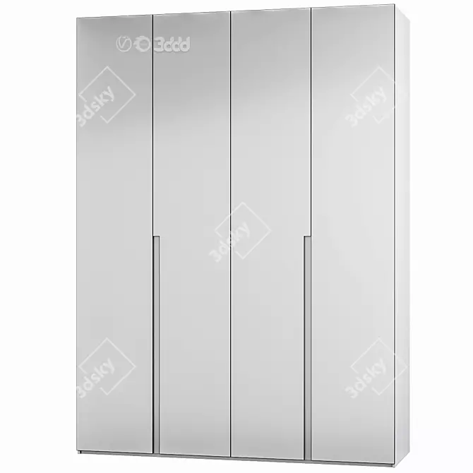 Modern Style Cupboard Set 3D model image 4