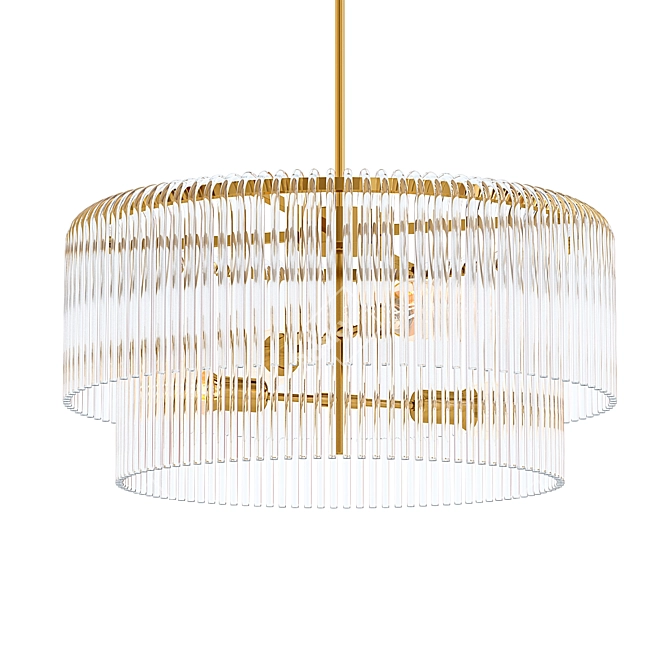 Modern Royalton Chandelier 2014 Version 3D model image 3