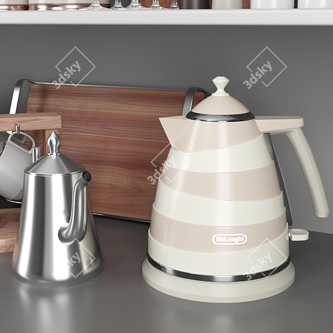 Kitchen Essentials Asset Pack 3D model image 4