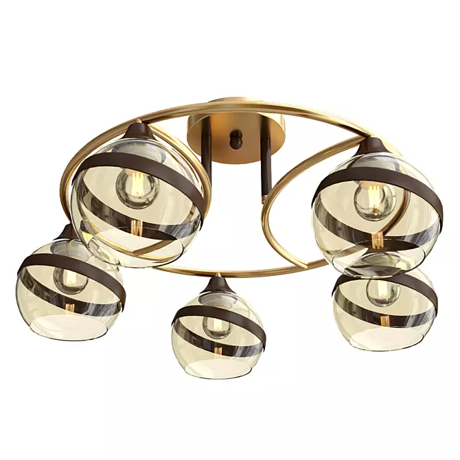 Lumion EDEN 4547_5C Ceiling Chandelier 3D model image 1