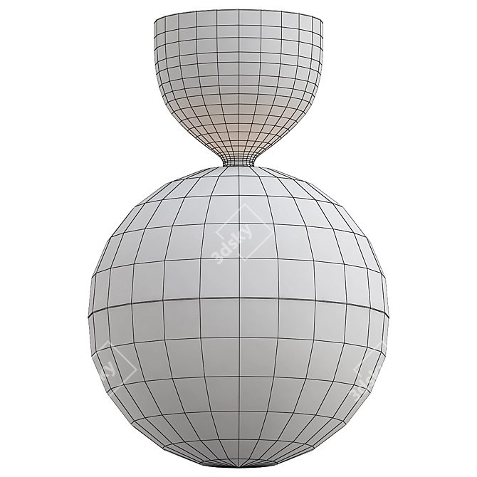 Modern Model Ceiling Lamp 3Ds 3D model image 2