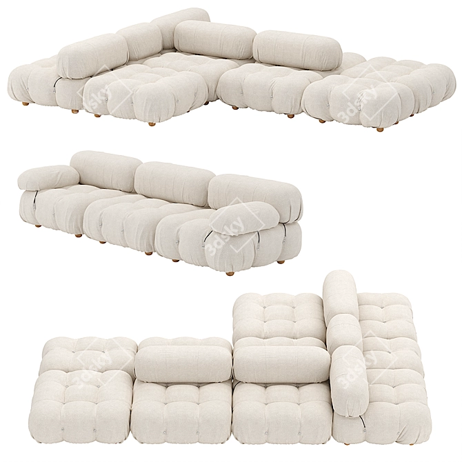 Modular Camaleonda Sofa B&B Italia 3D model image 1