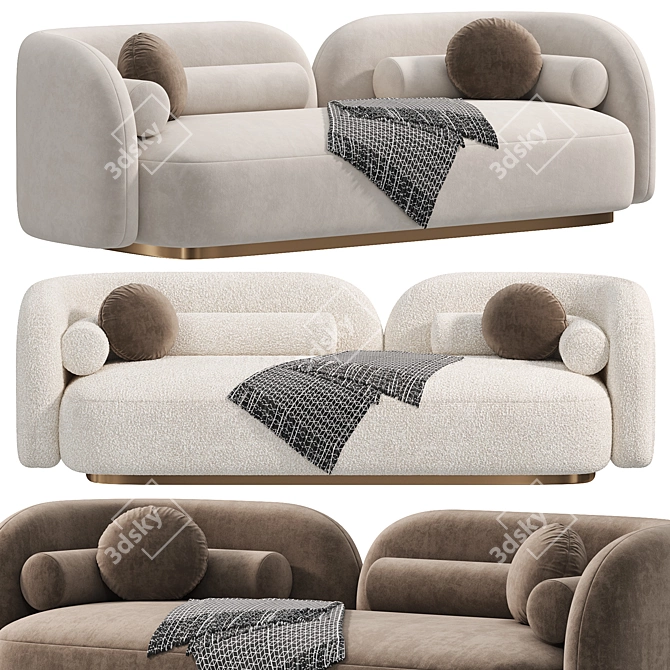 Leader Nordic Sofa 2015 Version 3D model image 1