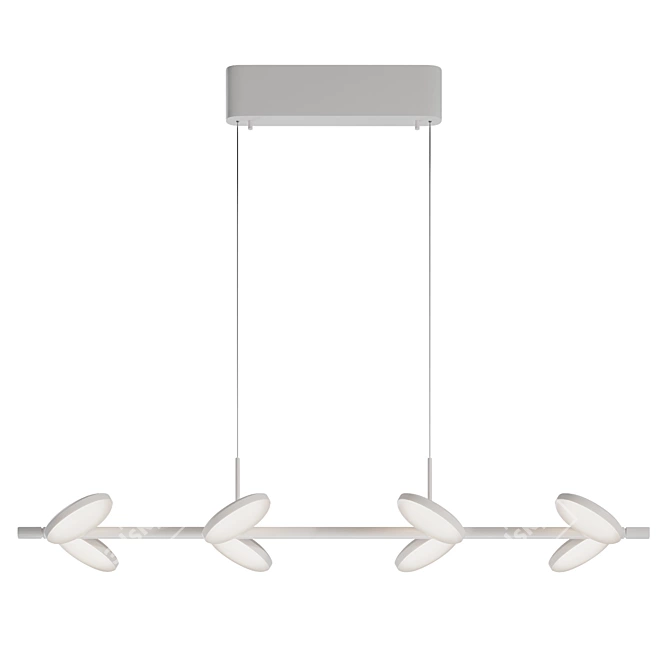 Eye Spy Adjustable Island Chandelier 3D model image 4