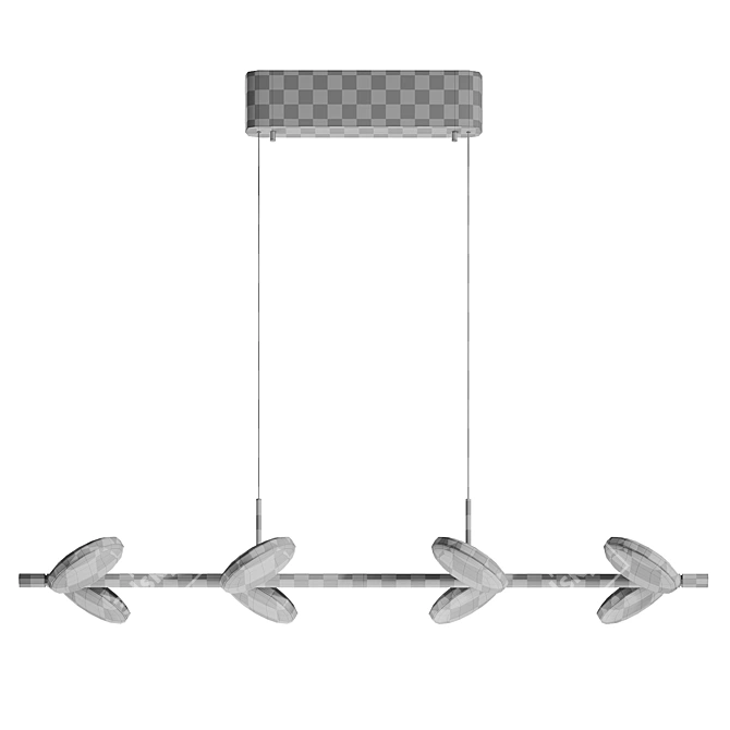 Eye Spy Adjustable Island Chandelier 3D model image 5