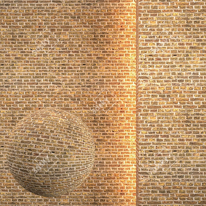 Seamless Texture Pack Brick-046 3D model image 1