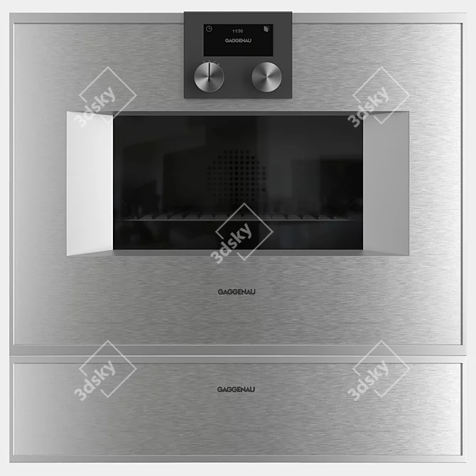 Gaggenau 400 Series Kitchen Set 3D model image 3