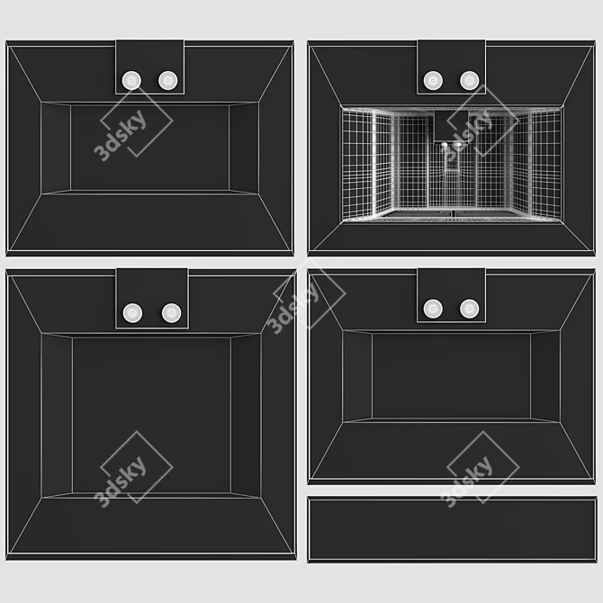 Gaggenau 400 Series Kitchen Set 3D model image 4