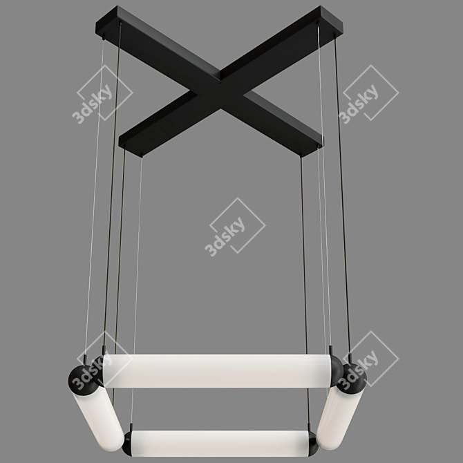 Elegant Puro Contour Lighting Fixtures 3D model image 4