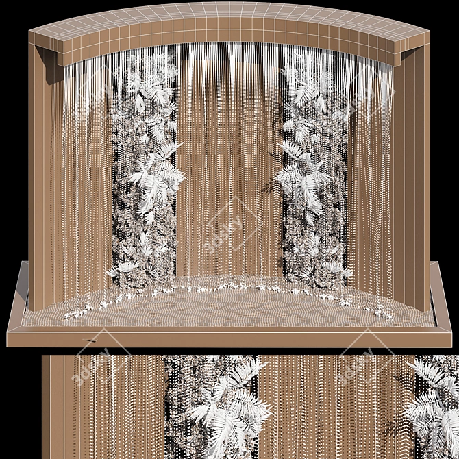 Cascading Water Fountain for 3D 3D model image 6