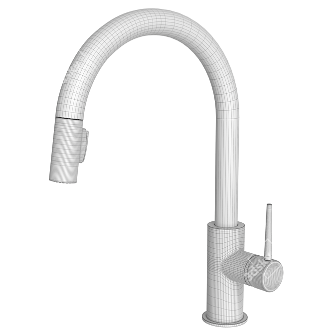 Trinsic Pull Down Faucet Collection 3D model image 6