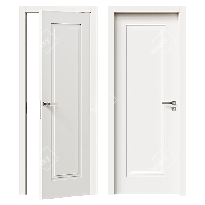 Mano PantoNext LP1 Interior Door 3D model image 1