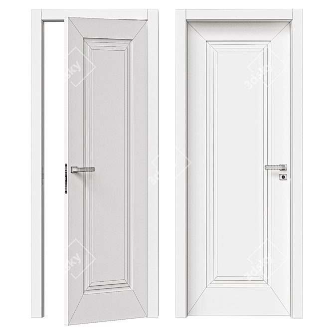 Mano PantoNext LP1 Interior Door 3D model image 2