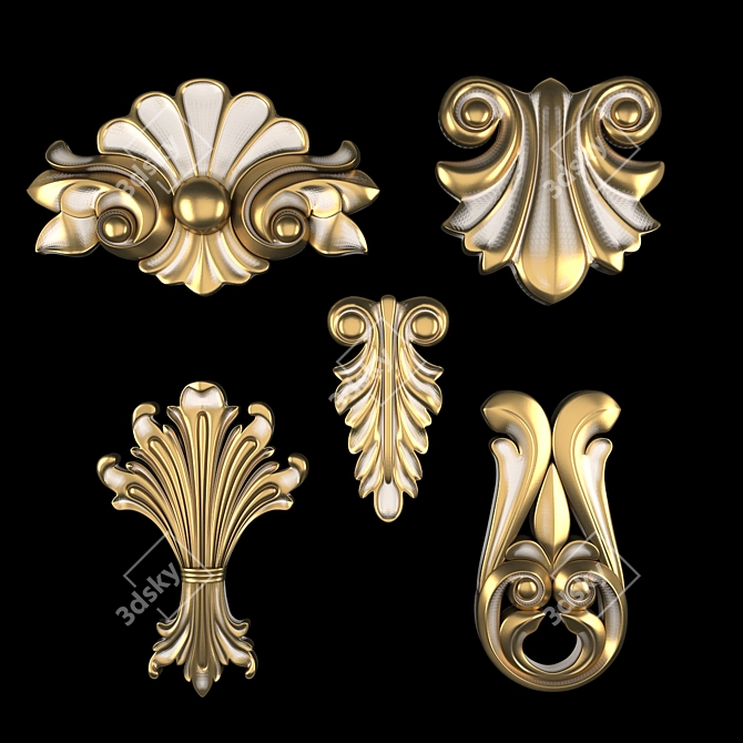  3D Max Ornament Design Kit 3D model image 3