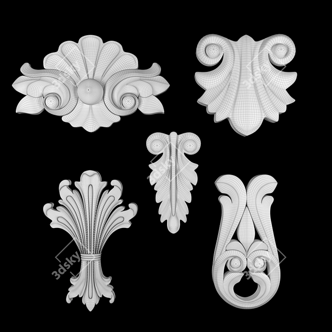  3D Max Ornament Design Kit 3D model image 5