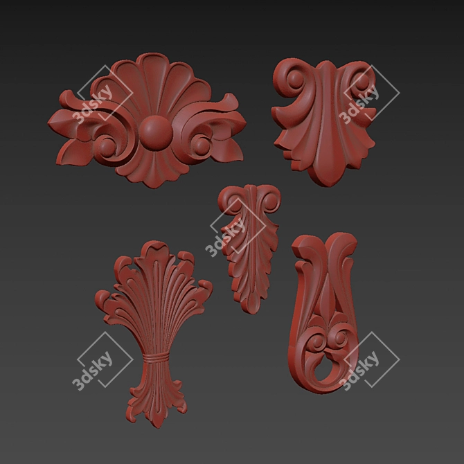  3D Max Ornament Design Kit 3D model image 7