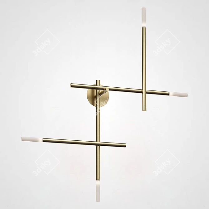 ImperiumLoft Traverse Wall Sconce 3D model image 3