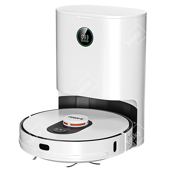 Xiaomi ROIDMI EVE Robot Vacuum 3D model image 1