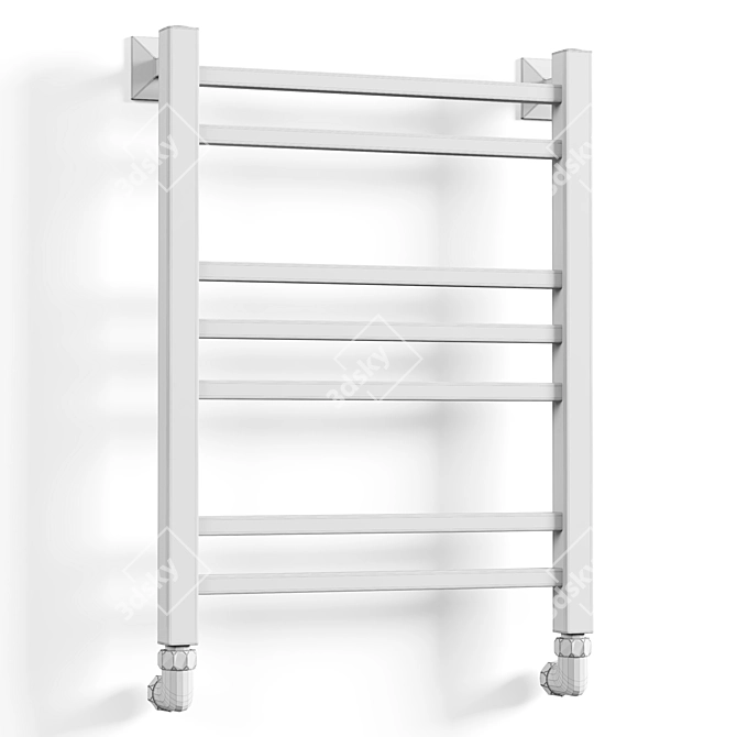 Energy Techno Chrome Towel Warmer 3D model image 2