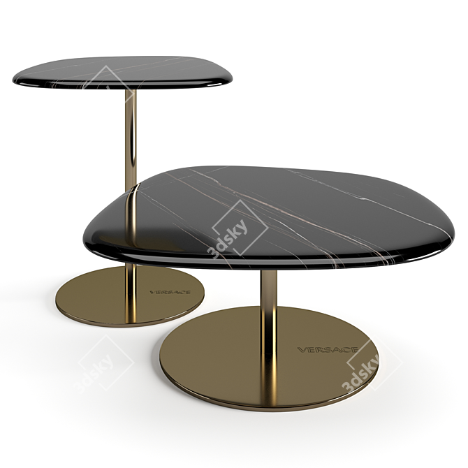 Versace Iconic Coffee Tables Bundle 3D model image 3