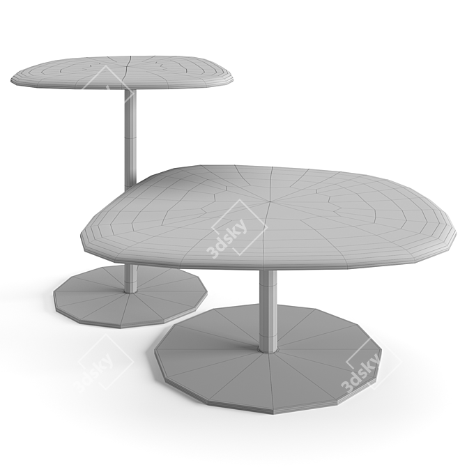 Versace Iconic Coffee Tables Bundle 3D model image 6