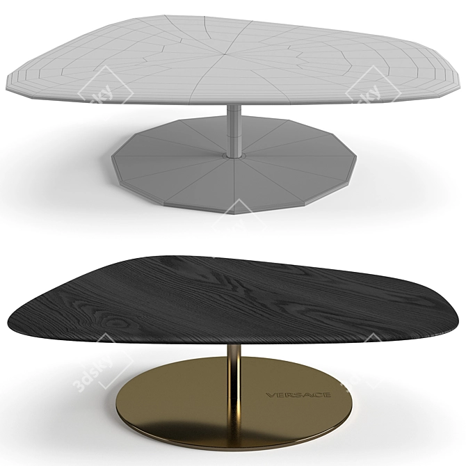 Versace Iconic Coffee Tables Bundle 3D model image 8