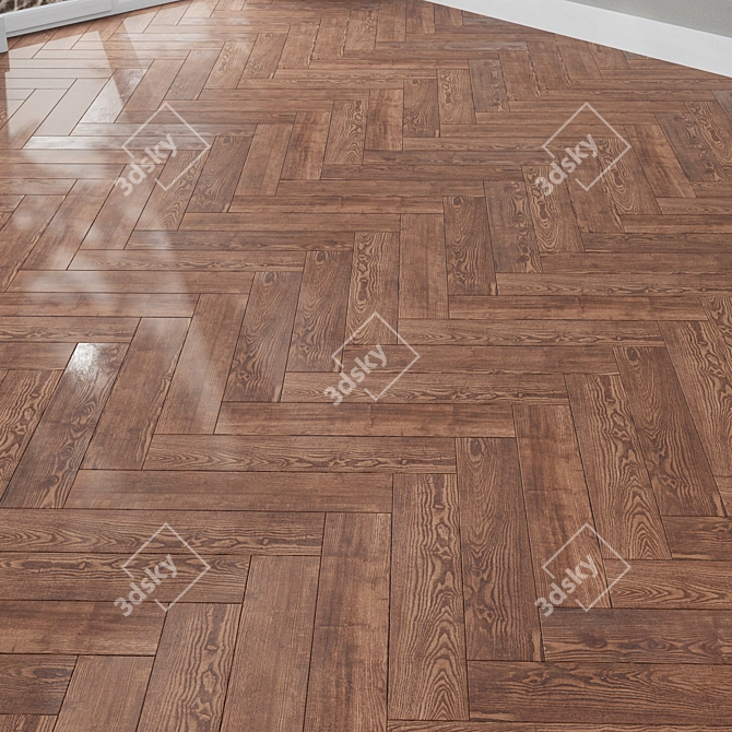 Versatile Laminate Flooring Solution 3D model image 3