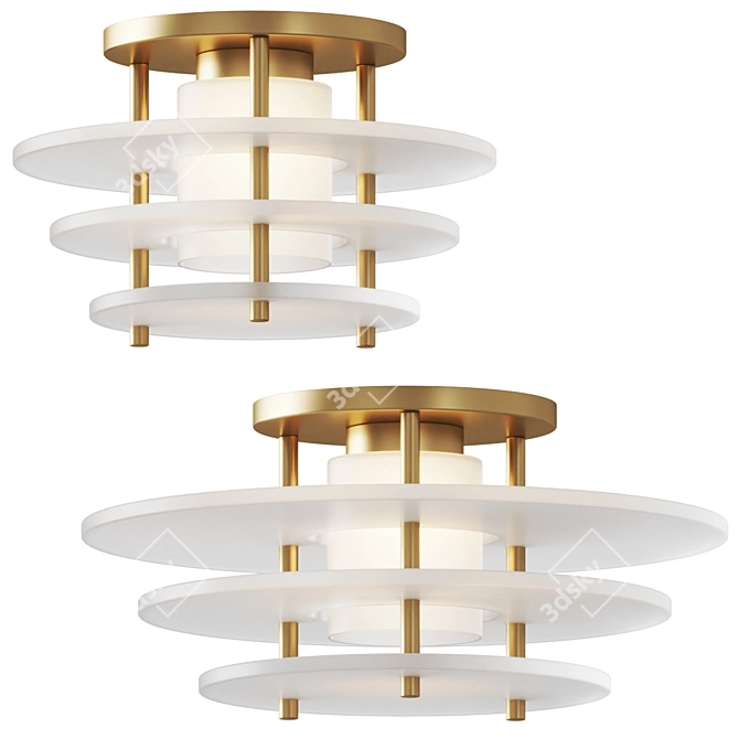 Gatsby Ceiling Lights Collection 3D model image 1