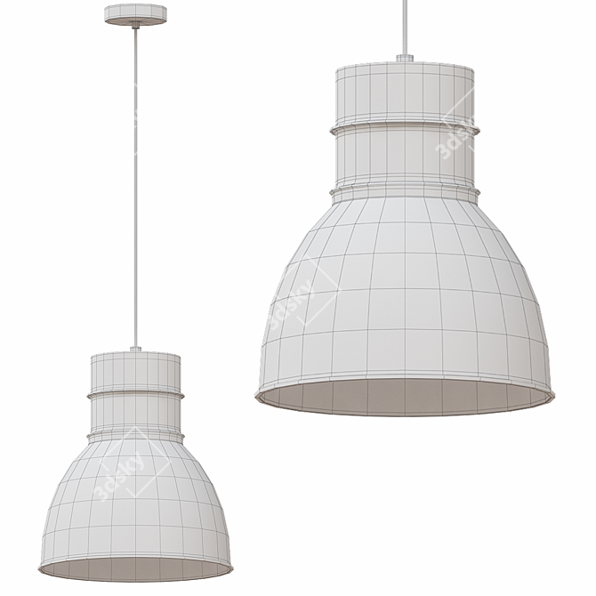 Eglo Ebury 43621 Pendant Light 3D model image 2