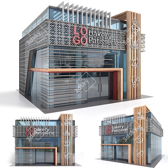 Versatile Commercial Project File 3D model image 6