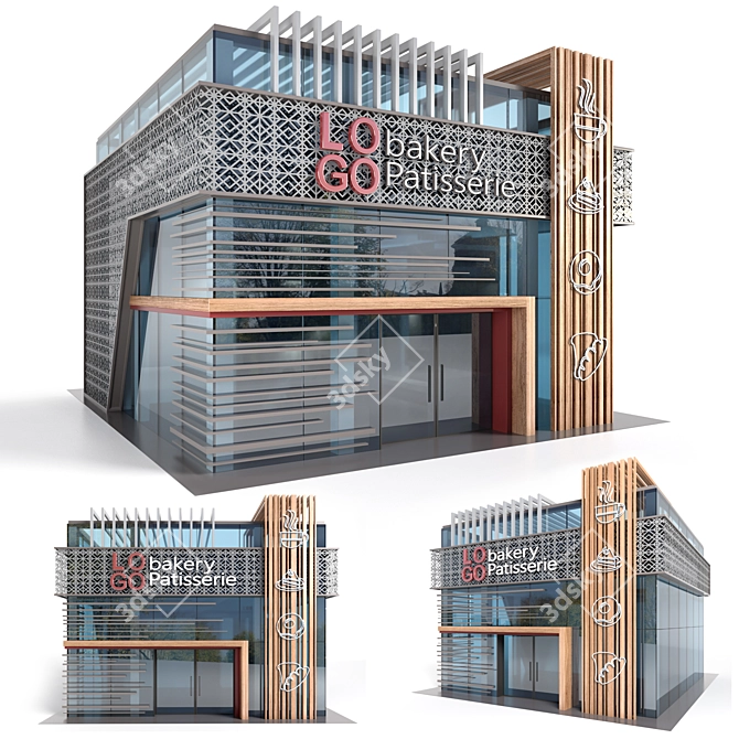 Versatile Commercial Project File 3D model image 7