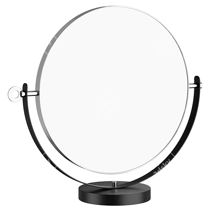 Elegant Ilario Mirror Design 3D model image 2