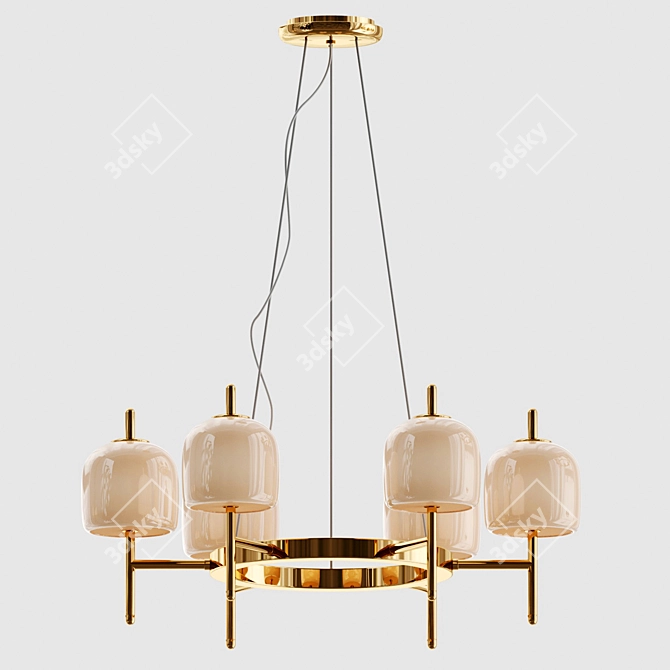 Elegant Darling Collection Pendant Lamp 3D model image 2