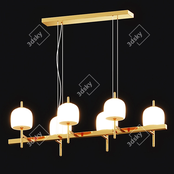 Elegant Darling Collection Pendant Lamp 3D model image 4