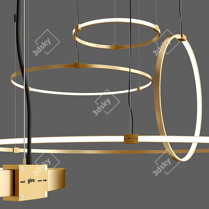 Modern LED Pendant Lighting Collection 3D model image 3