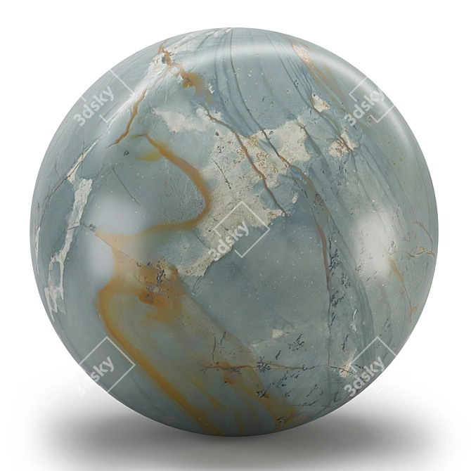 Luxury Marble Texture Collection 3D model image 4