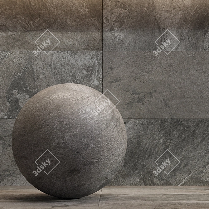 Slate Texture Bundle 4K 32Textures 3D model image 3