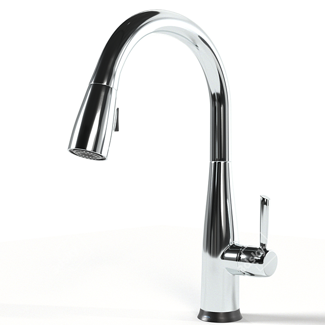 Essa Pull-Down Single Handle Faucet 3D model image 3