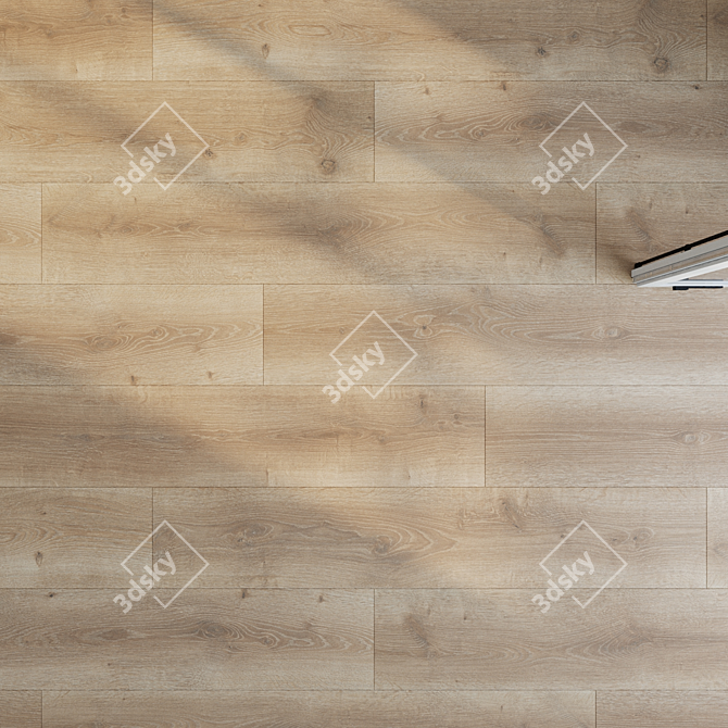 Premium Oak Parquet Texture Bundle 3D model image 3