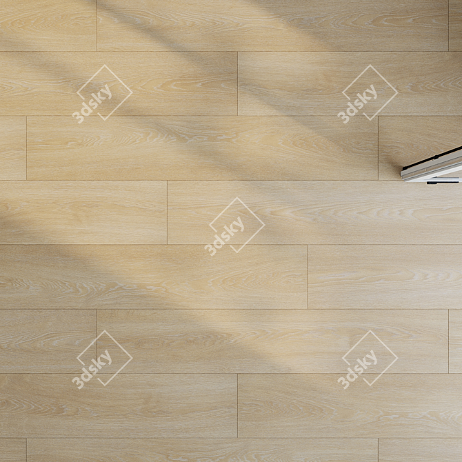 Premium Oak Parquet Texture Bundle 3D model image 5